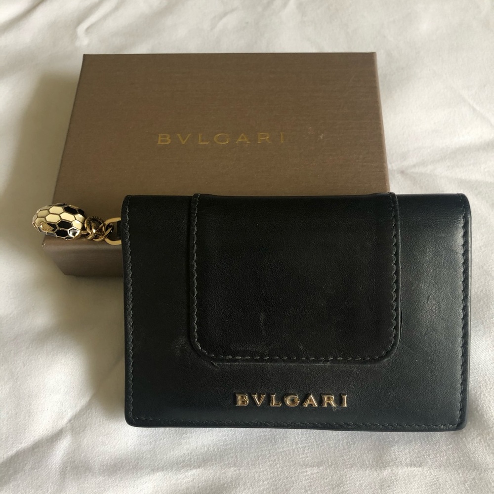 Bvlgari card holder with box